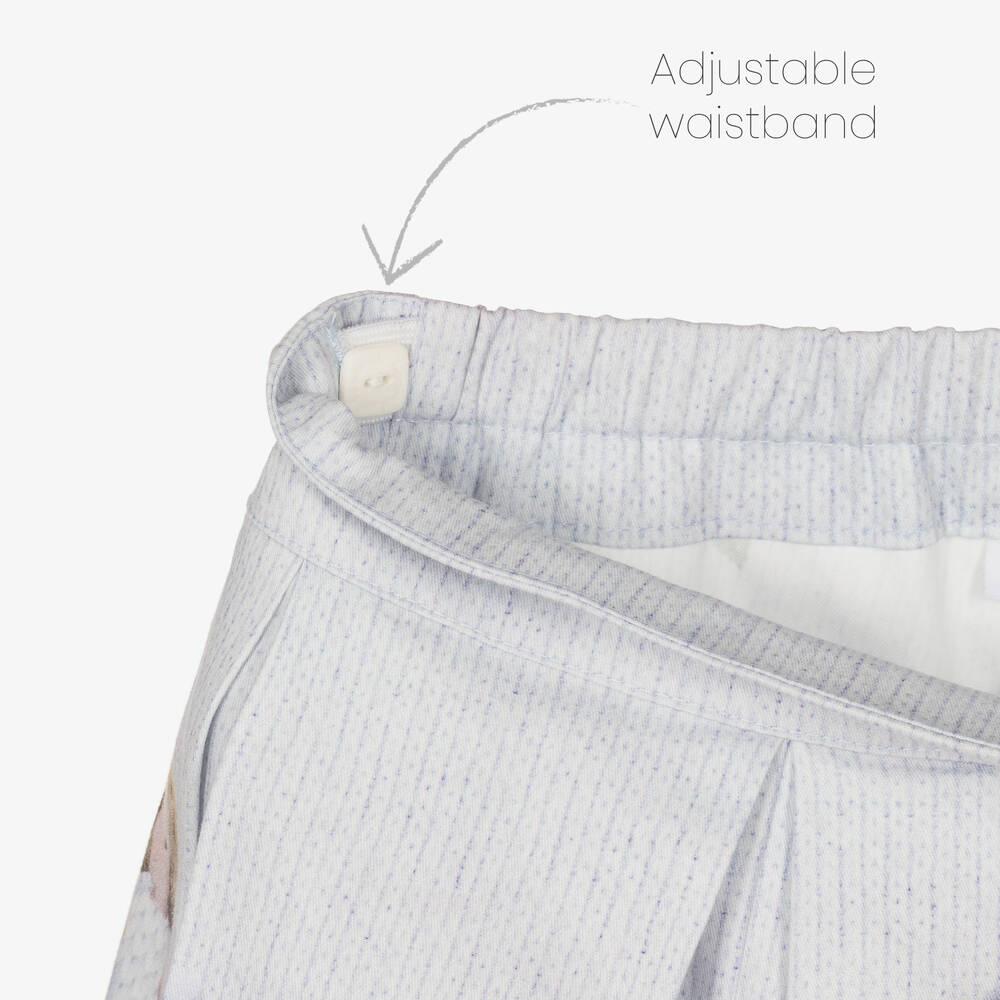 Lapin House-Girls Purple Velour Skort Set | Childrensalon Outlet