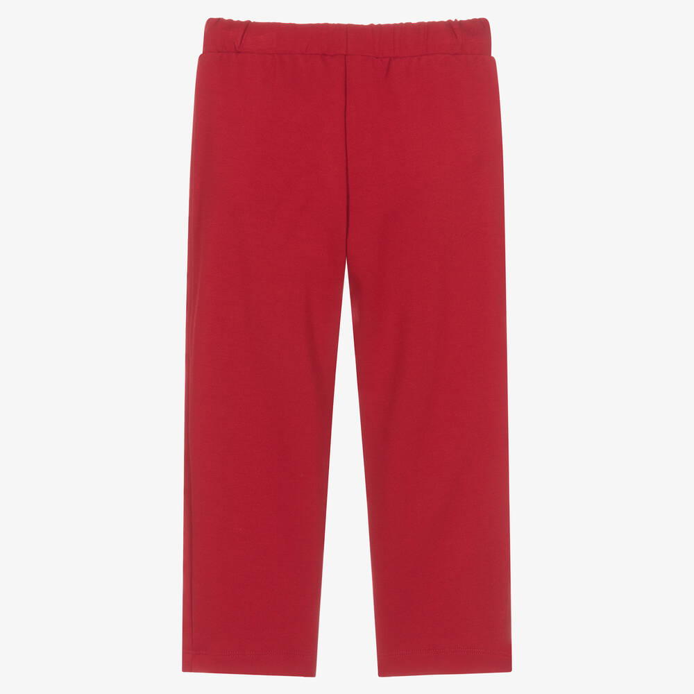 Girls red trousers online