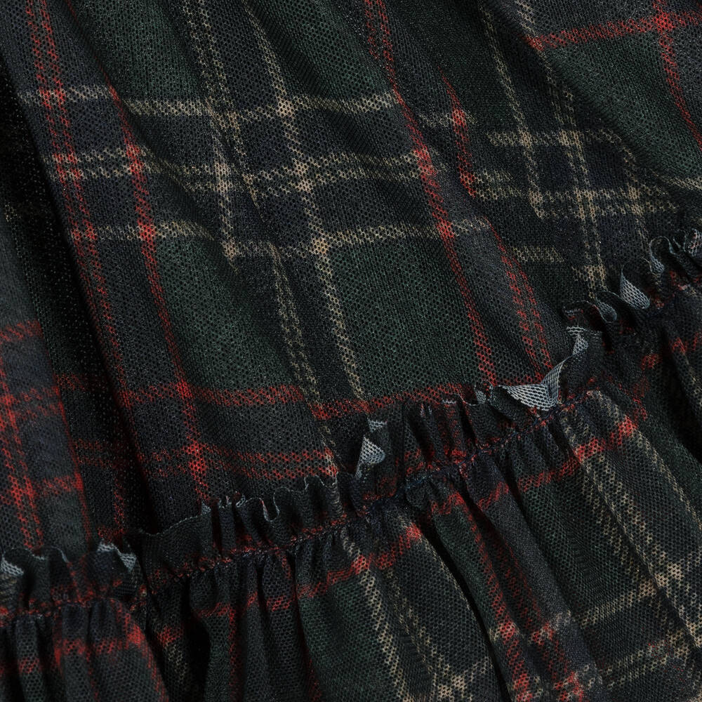 Lapin House-Girls Red Velvet & Tulle Dress | Childrensalon Outlet