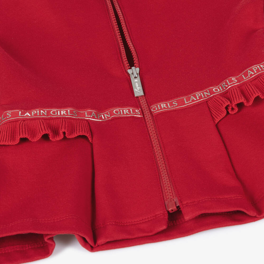 Lapin House-Girls Scarlet Ruffle Trim Set | Childrensalon Outlet