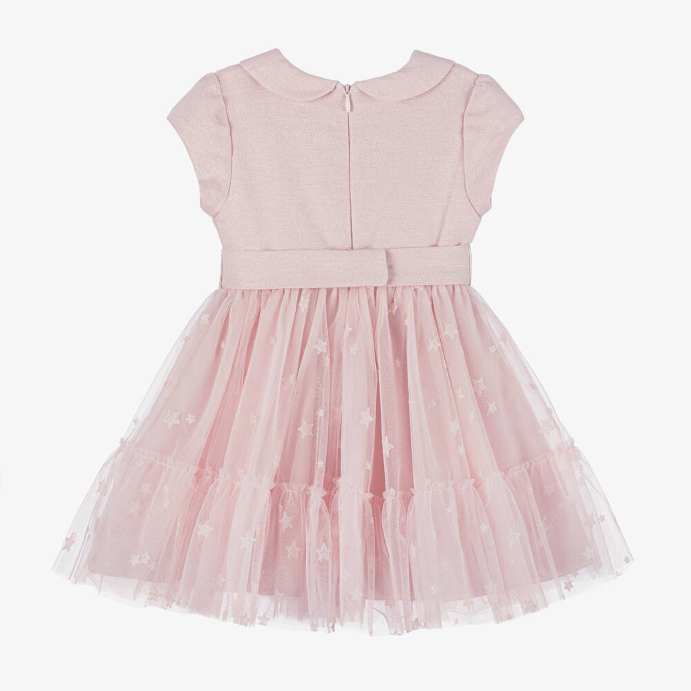 لابين هاوس-فستان لوريكس وتول لون زهري | Childrensalon Outlet