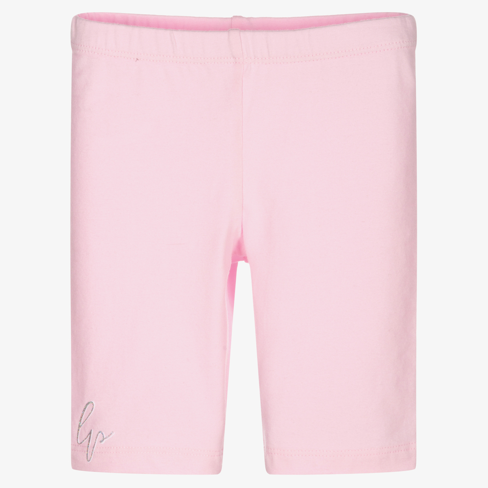 Lapin House - Girls Short Pink Leggings | Childrensalon