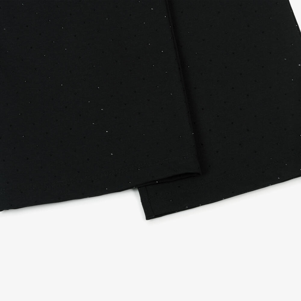 Lapin House-Girls Sparkling Black Trousers | Childrensalon Outlet