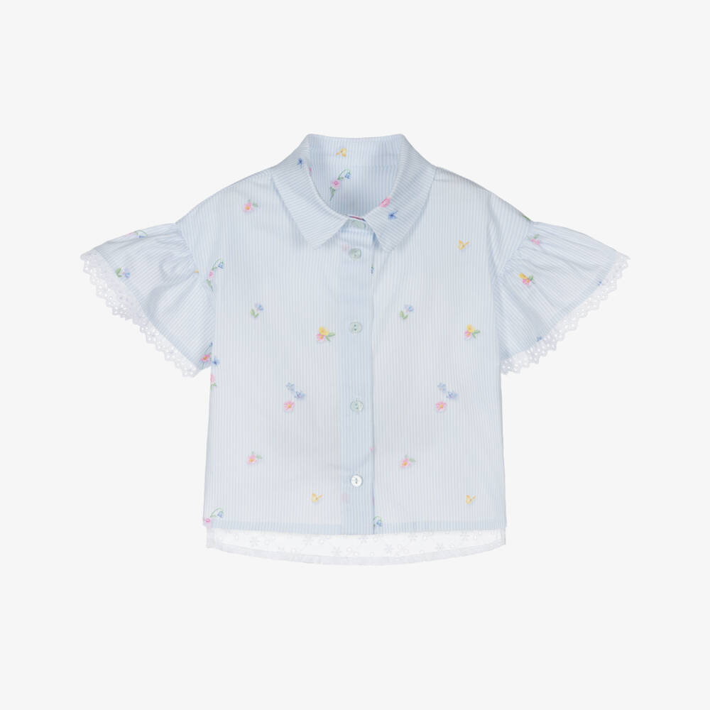 Lapin House-Блузка из хлопка в полоску для девочек | Childrensalon Outlet
