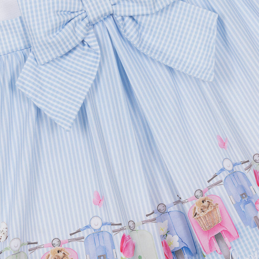 Lapin House broderie-anglaise cotton dress - White