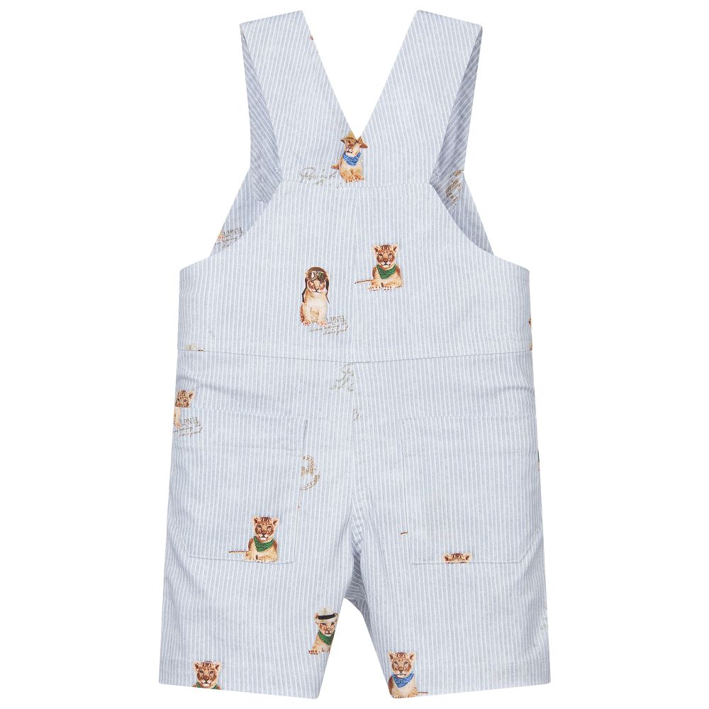 Lapin House-Комбинезон в серую и белую полоску | Childrensalon Outlet