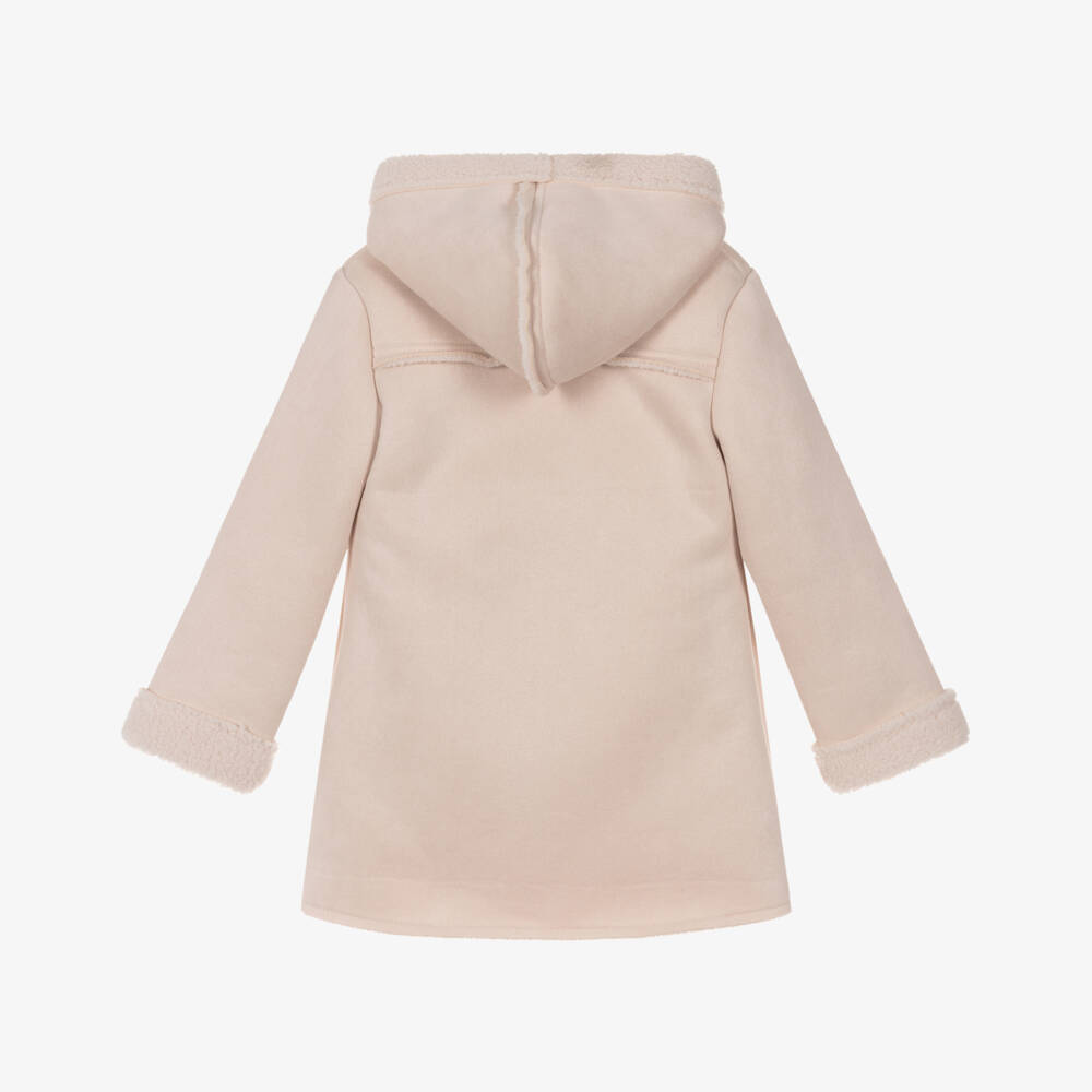 Lapin House-Ivory Sherpa Coat | Childrensalon Outlet