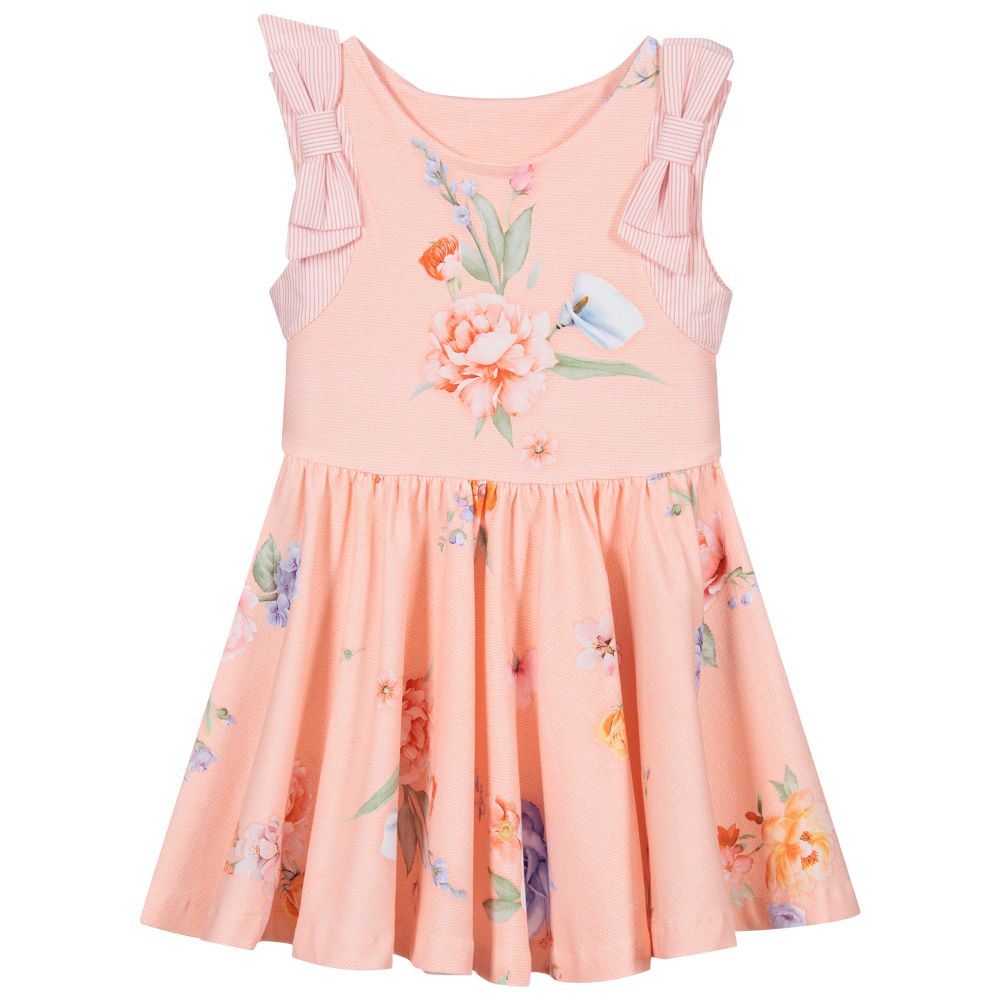 Lapin House - Orange Jersey Dress | Childrensalon