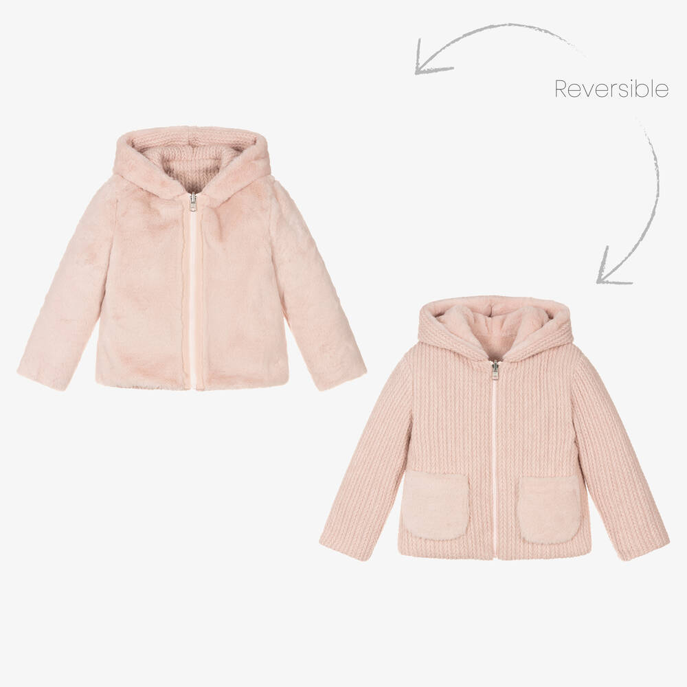 Lapin House-Розовый трикотажный топ и легинсы | Childrensalon Outlet