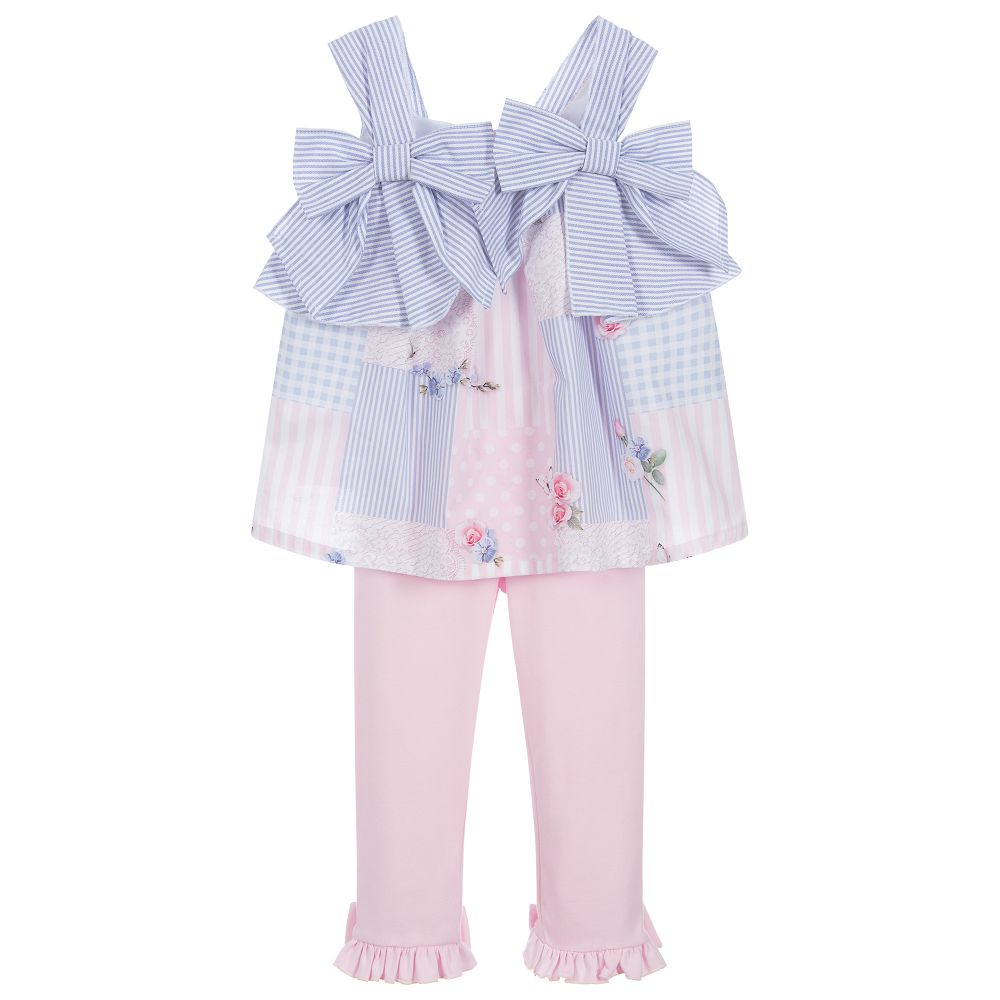 Lapin House - Pink & Blue Leggings Set | Childrensalon