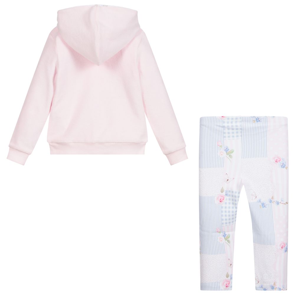 Lapin House Pink Blue Tracksuit Set