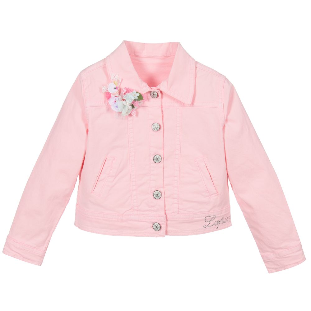 Lapin House - Pink Cotton Jacket | Childrensalon
