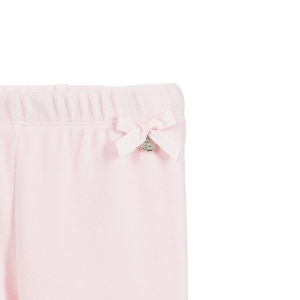 Lapin House-Розовые хлопковые велюровые легинсы | Childrensalon Outlet