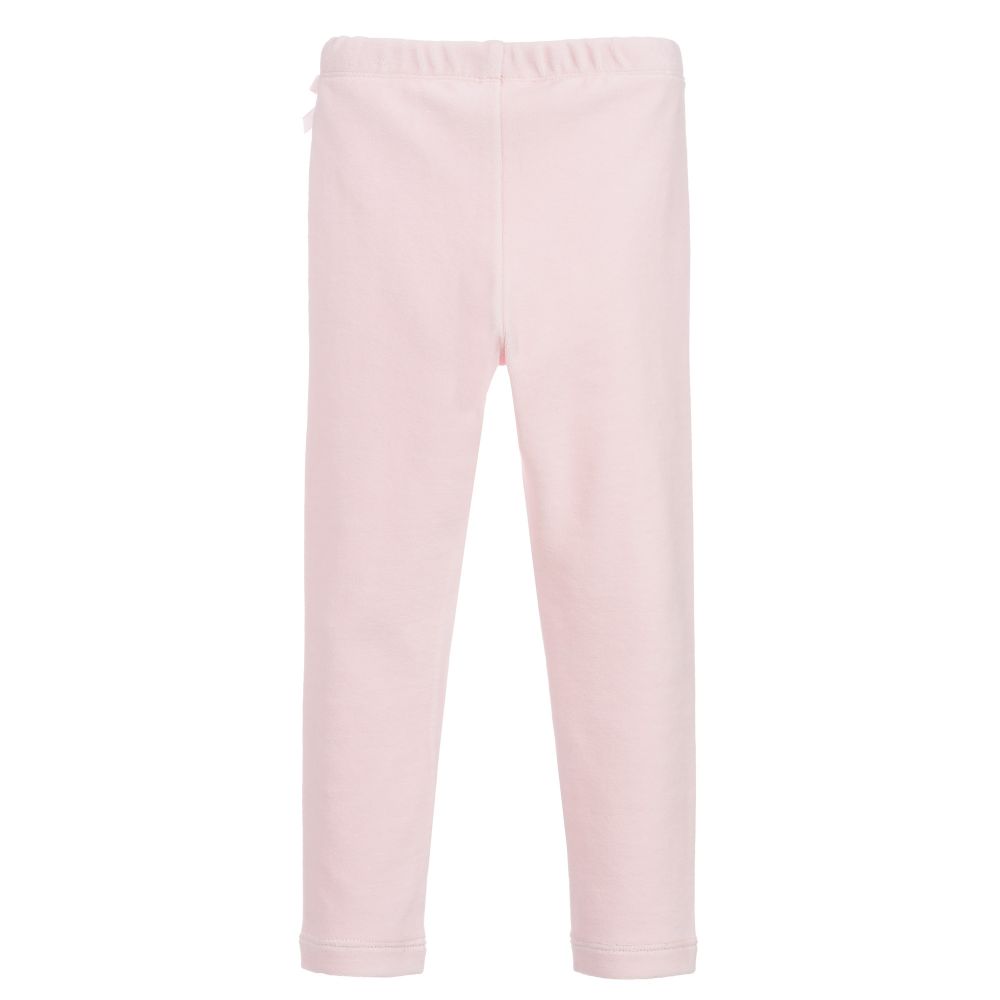 Lapin House-Розовые хлопковые велюровые легинсы | Childrensalon Outlet