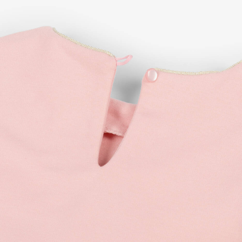 Lapin House-Pink Roses Sweatshirt & Pink Tulle Dress | Childrensalon Outlet