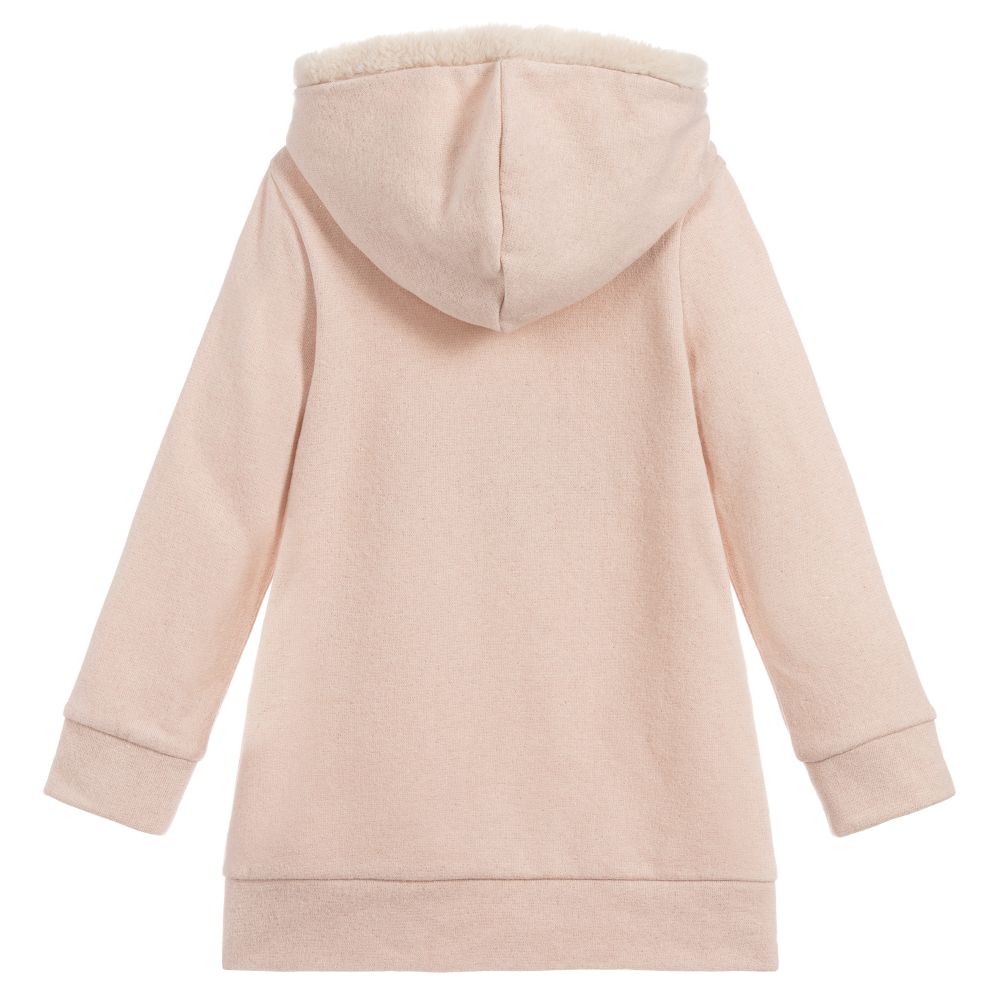 Lapin House-Pink Squirrel Sweatshirt Dress | Childrensalon Outlet