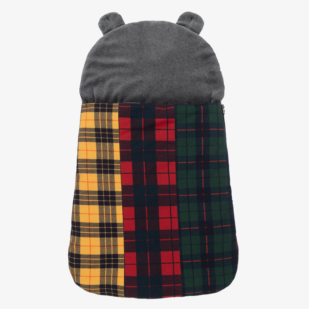 Lapin House - Red & Blue Tartan Nest (72cm) | Childrensalon