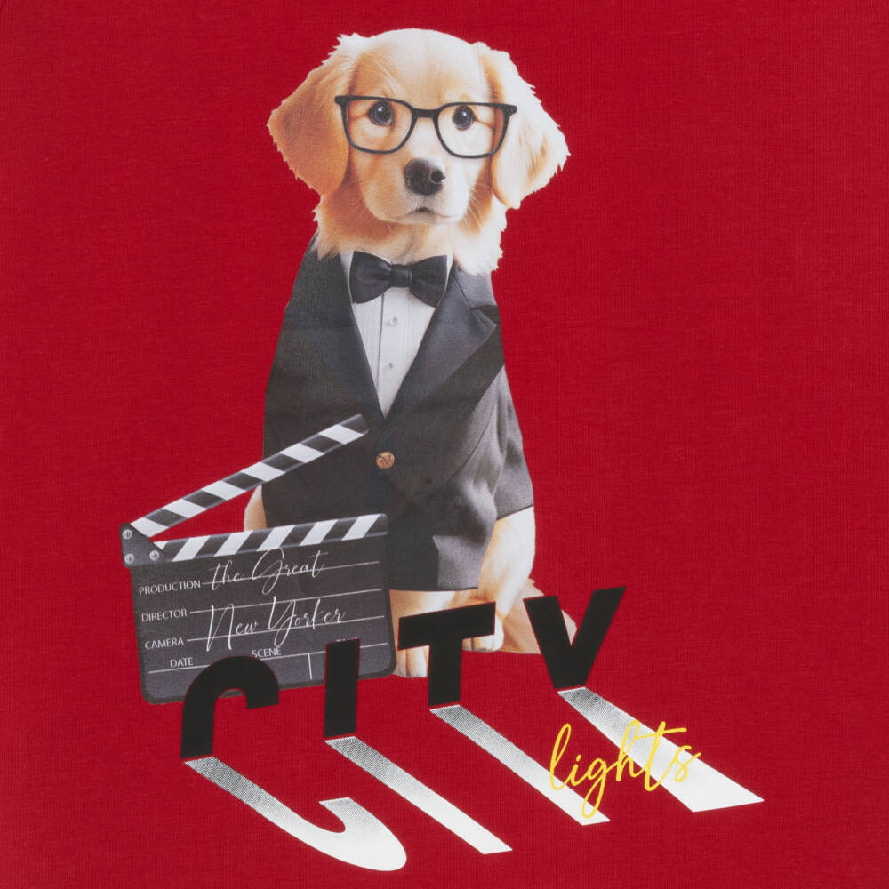 Lapin House-Red T-Shirt | Childrensalon Outlet