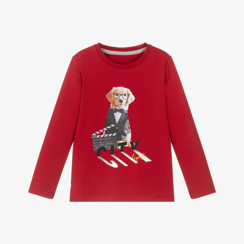 Lapin House-Red T-Shirt | Childrensalon Outlet