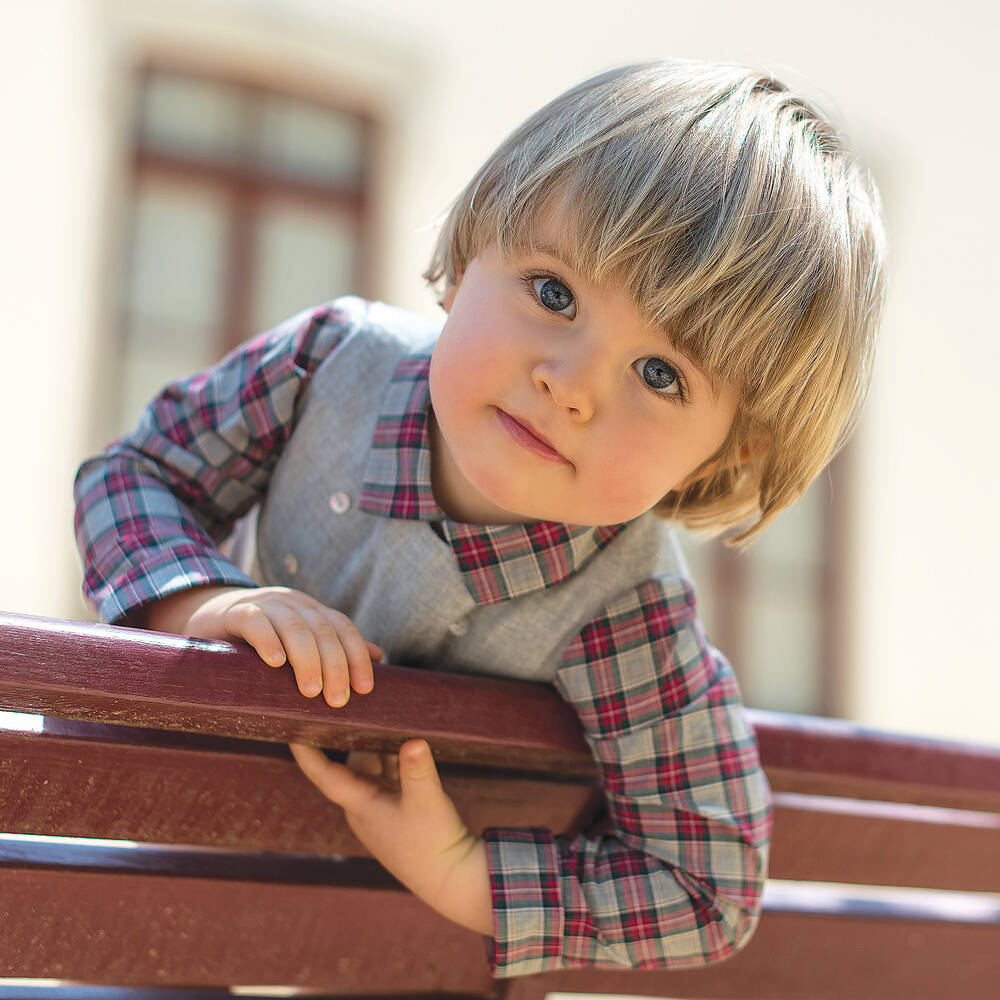 Chic by Laranjinha-Baby Boys Cotton Blend Shortie | Childrensalon Outlet