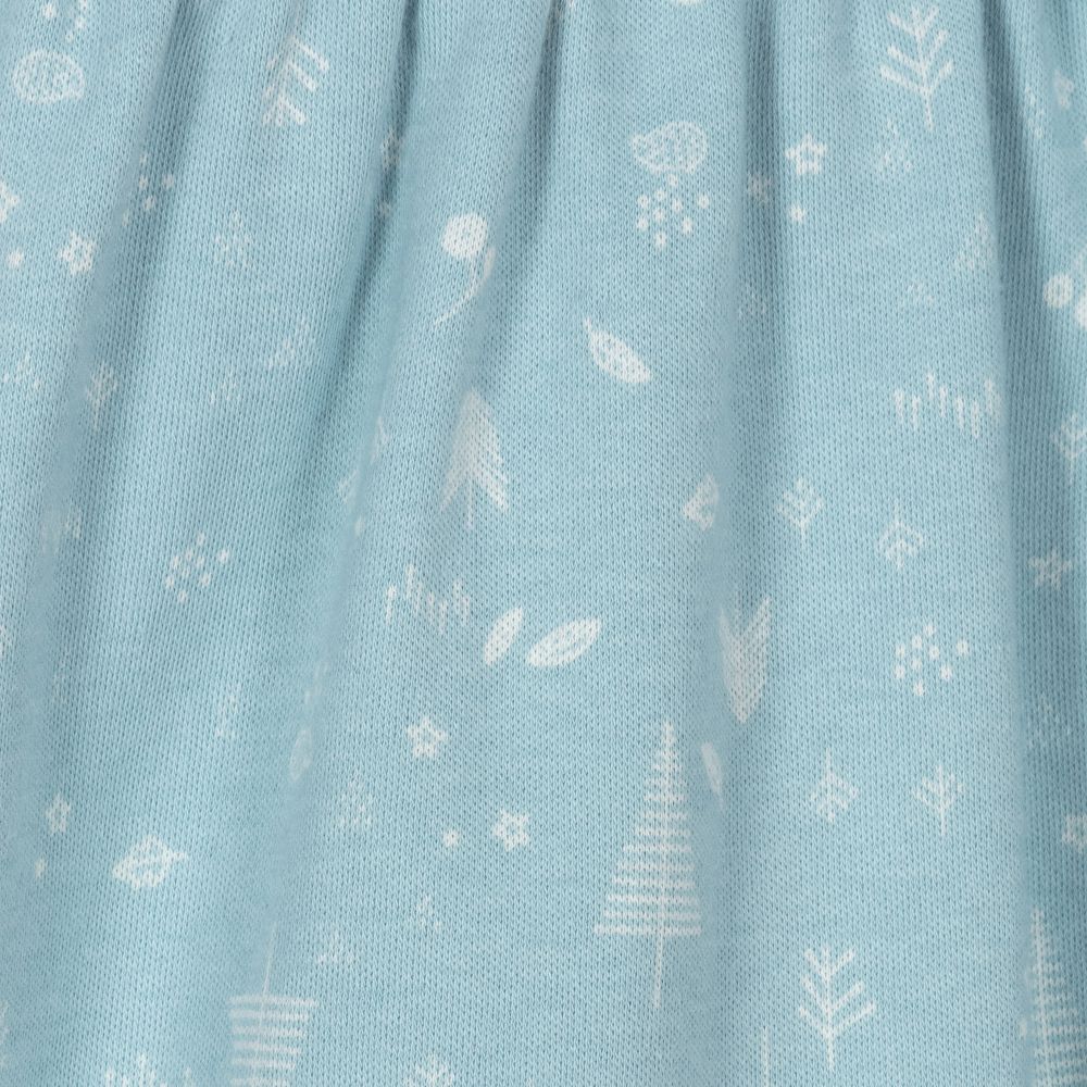 Laranjinha-Baby Girls Blue Cotton Dress | Childrensalon Outlet