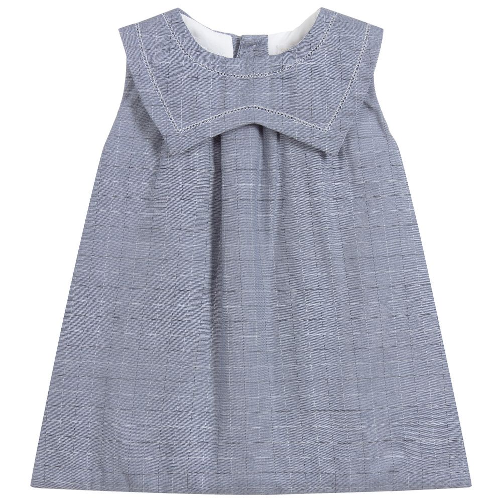 Laranjinha - Baby Girls Blue Dress | Childrensalon