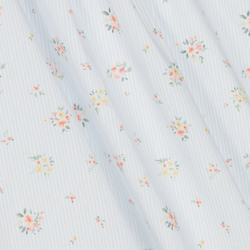 Laranjinha-Голубое платье в белую полоску | Childrensalon Outlet