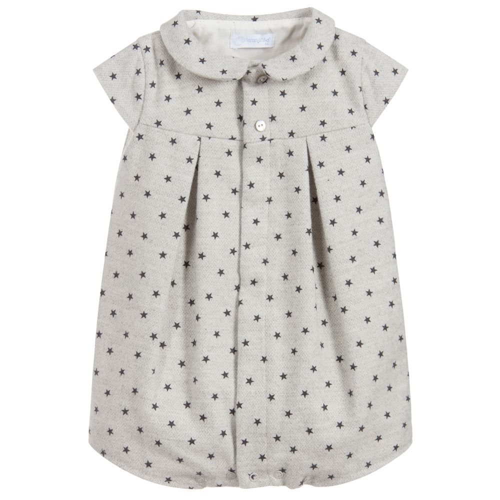 Laranjinha - Baby Girls Grey Shortie | Childrensalon