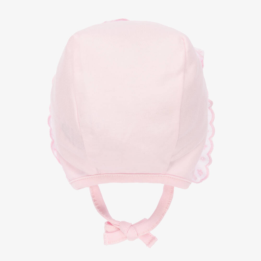 Laranjinha-Розовый хлопковый чепчик | Childrensalon Outlet