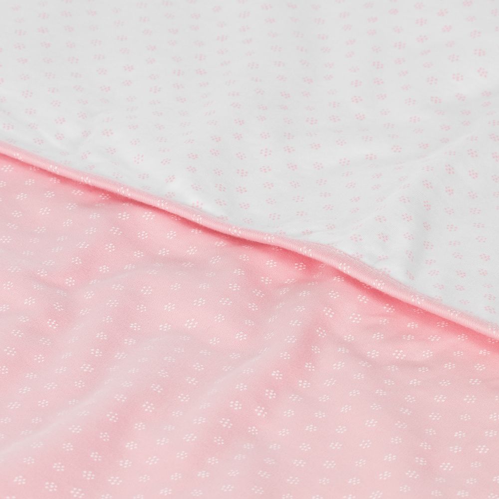 لارانجينا-Baby Girls Pink Blanket (85cm) | Childrensalon Outlet