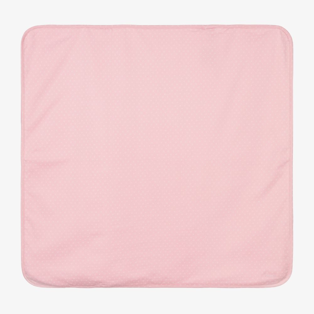 Laranjinha - Baby Girls Pink Blanket (85cm) | Childrensalon