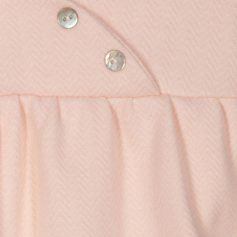 Laranjinha-Baby Girls Pink Cotton Top | Childrensalon Outlet