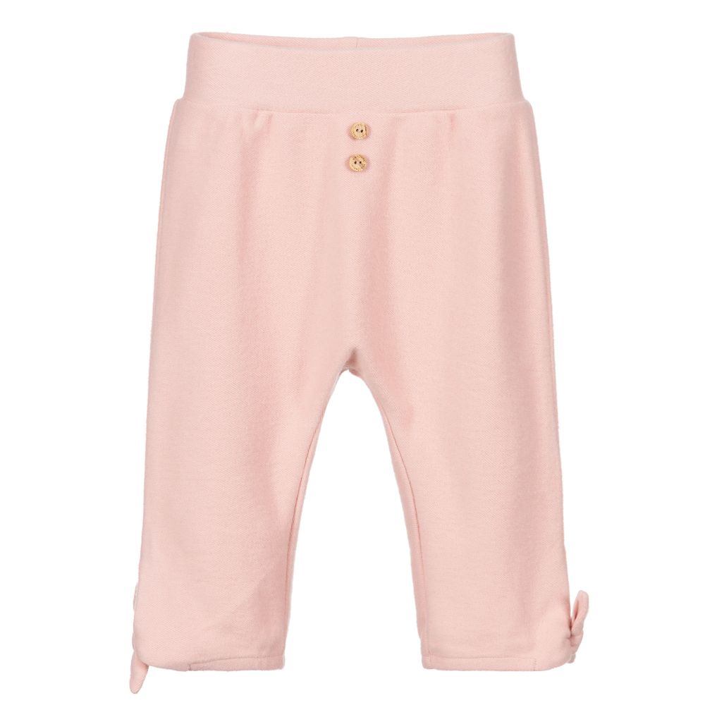 Laranjinha - Baby Girls Pink Trousers | Childrensalon