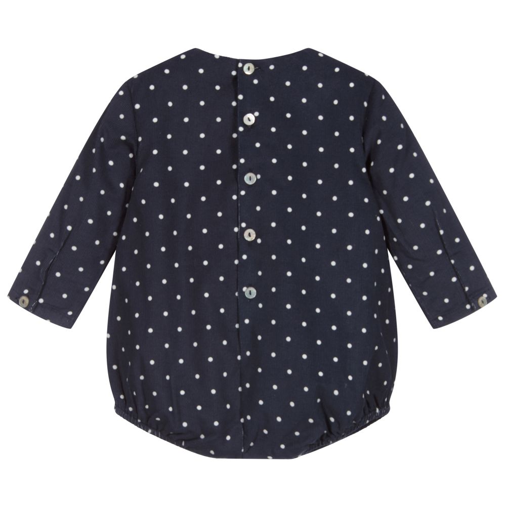 Laranjinha-Blue Corduroy Shortie | Childrensalon Outlet