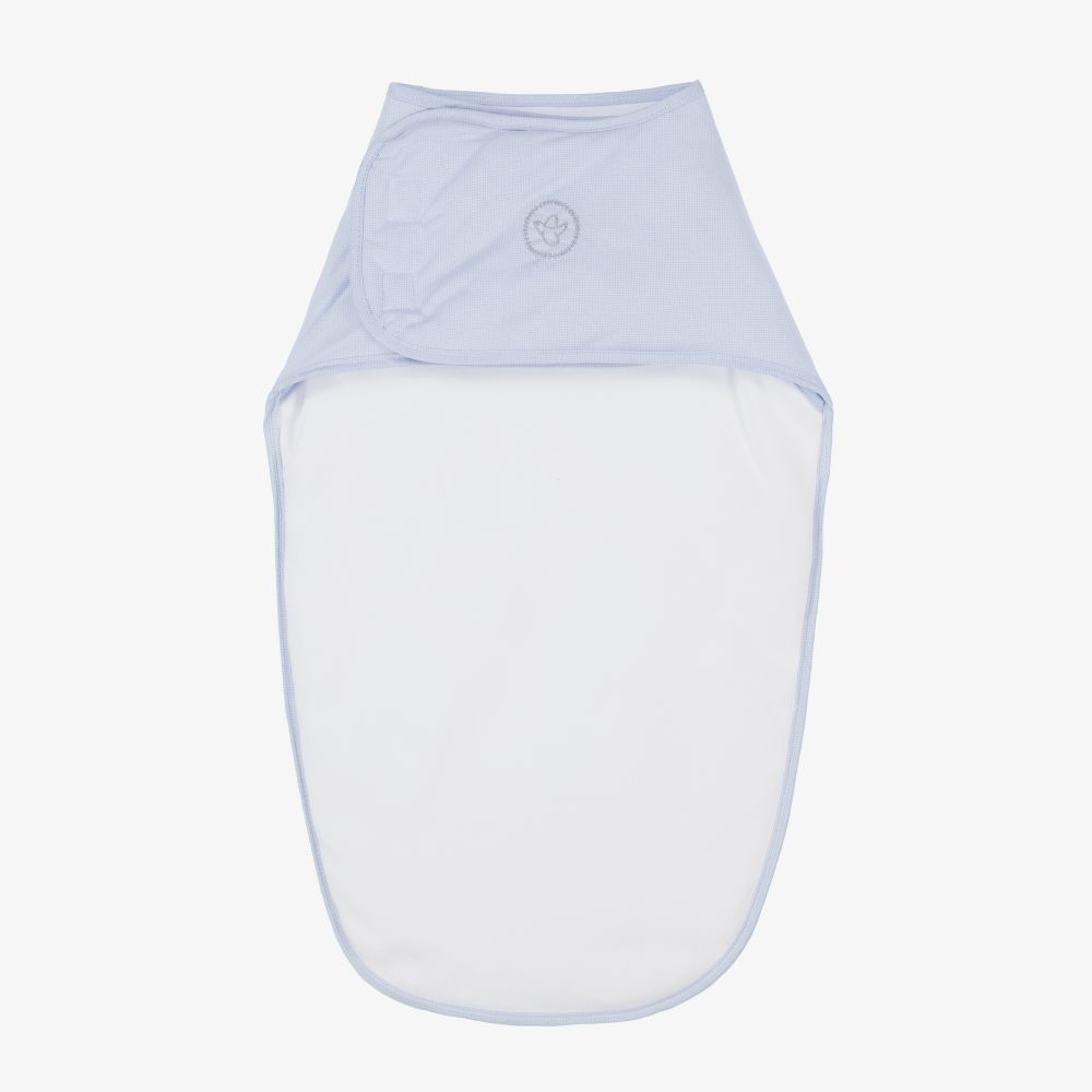 Laranjinha-Blue & White Baby Nest (50cm) | Childrensalon Outlet