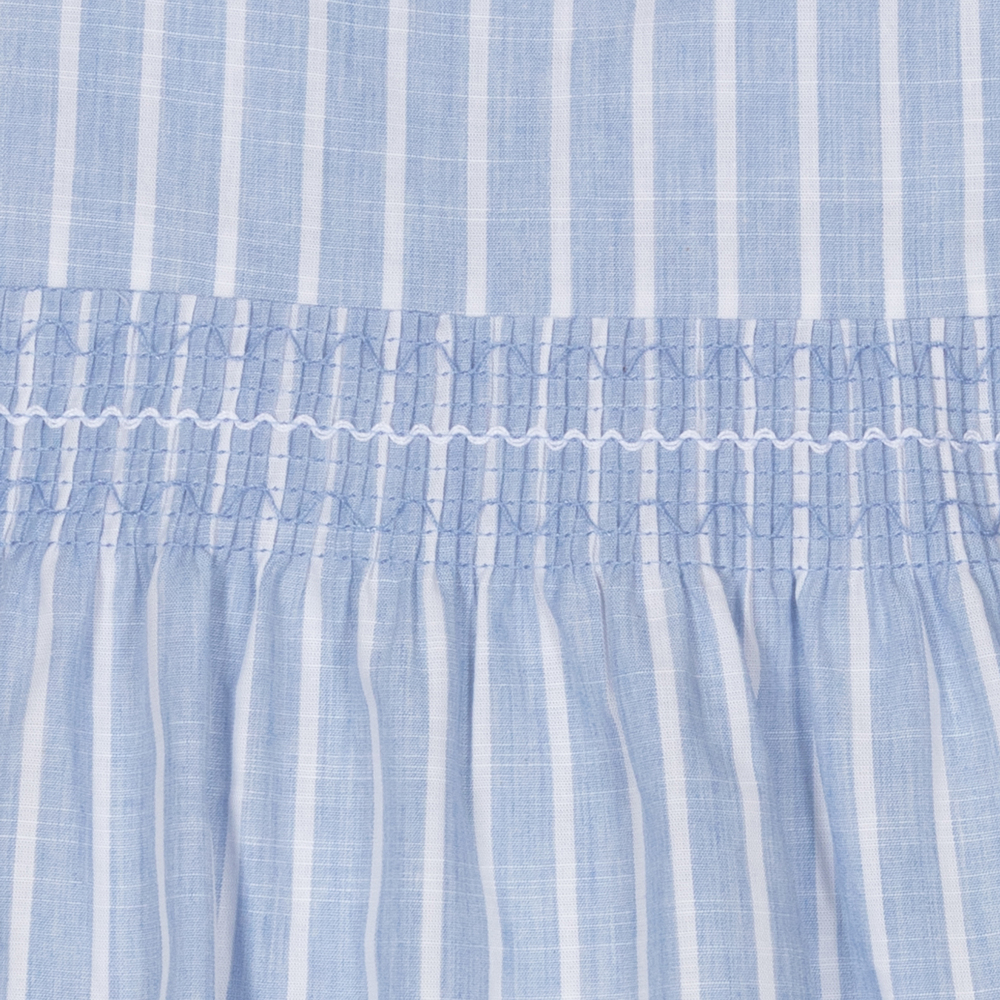 Laranjinha-Бело-голубое платье в полоску | Childrensalon Outlet