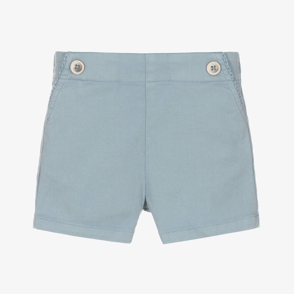 Laranjinha-Рубашка в полоску и голубые шорты из хлопка | Childrensalon Outlet