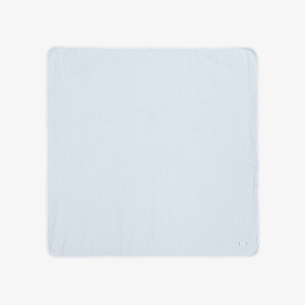 Laranjinha-Boys Blue Starry Cotton Blanket | Childrensalon Outlet