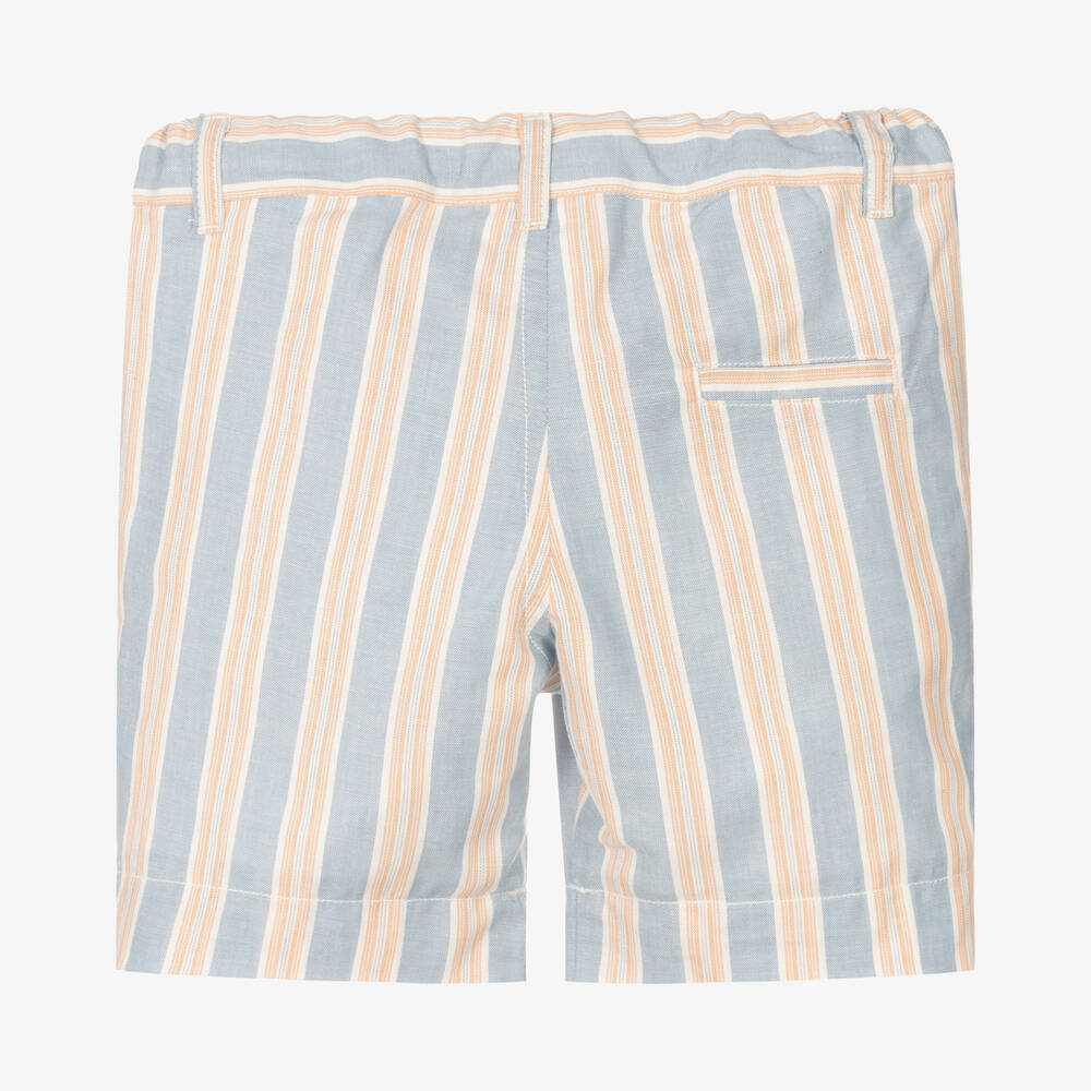 Laranjinha-Хлопковые шорты в голубую полоску | Childrensalon Outlet