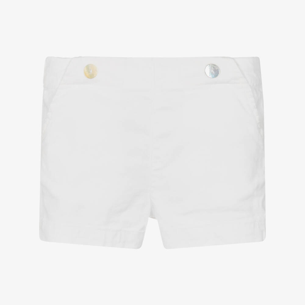 Laranjinha-Комплект льняных шортов синий и белый для мальчиков | Childrensalon Outlet