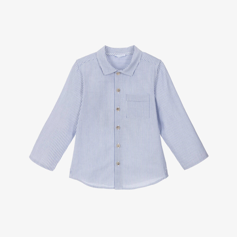 Laranjinha-Классический синий полосатый топ для мальчиков | Childrensalon Outlet