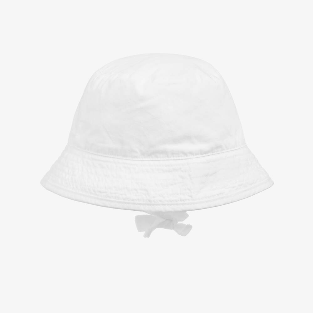 Laranjinha-Boys Classic White Sun Hat | Childrensalon Outlet