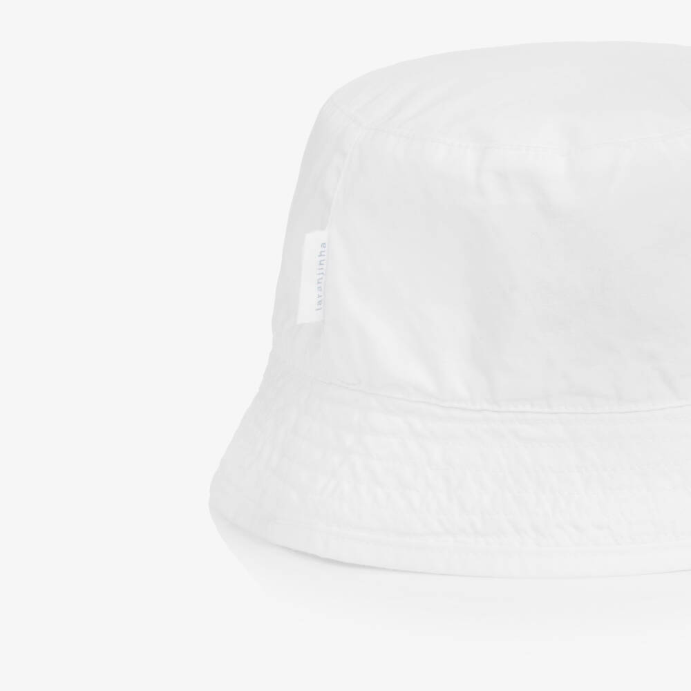 Laranjinha-Boys Classic White Sun Hat | Childrensalon Outlet
