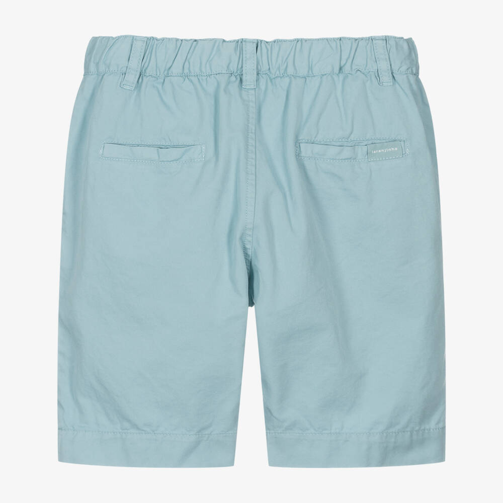Laranjinha-شورت تويل أزرق سماوي للأولاد | Childrensalon Outlet