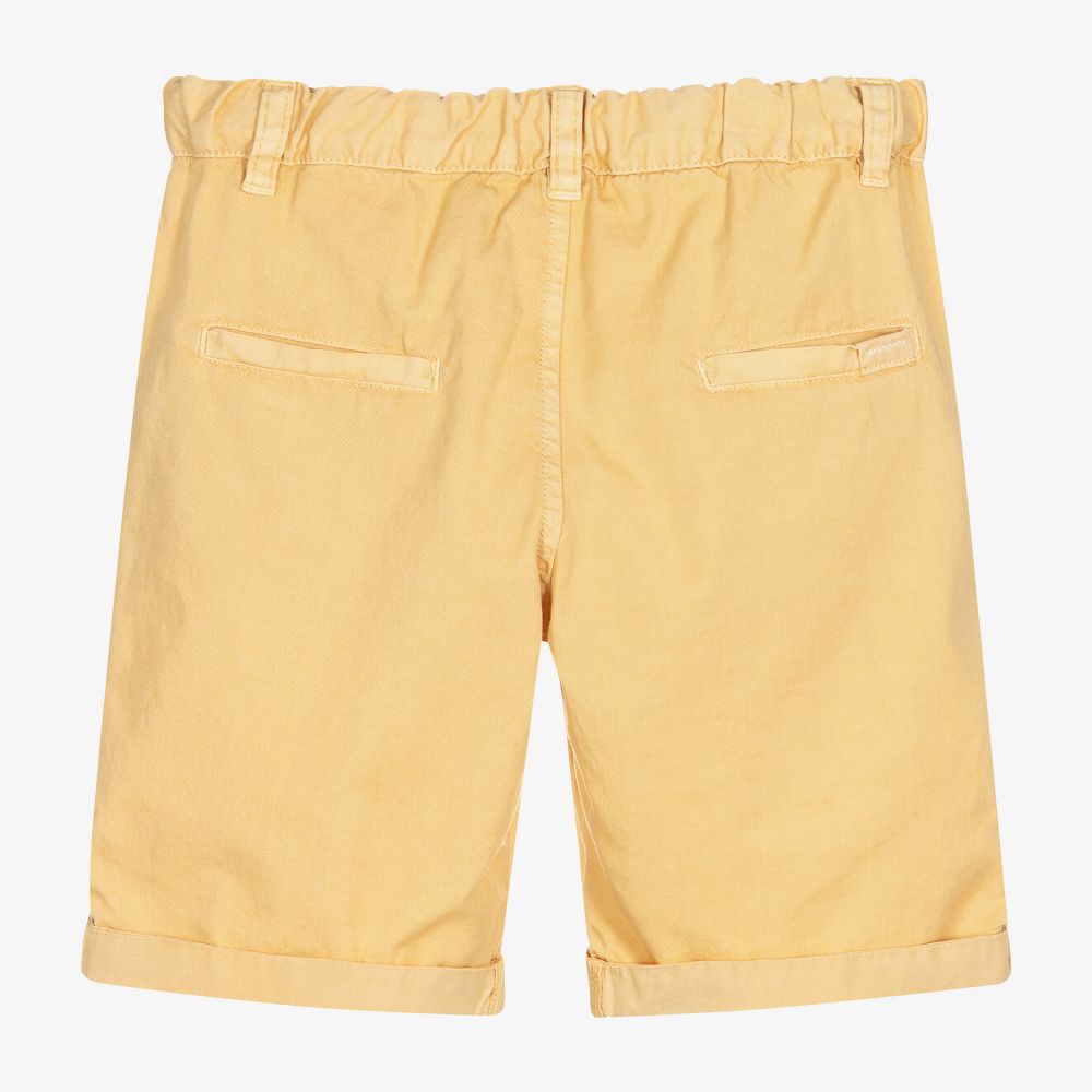 Laranjinha-Желтые хлопковые шорты для мальчиков | Childrensalon Outlet