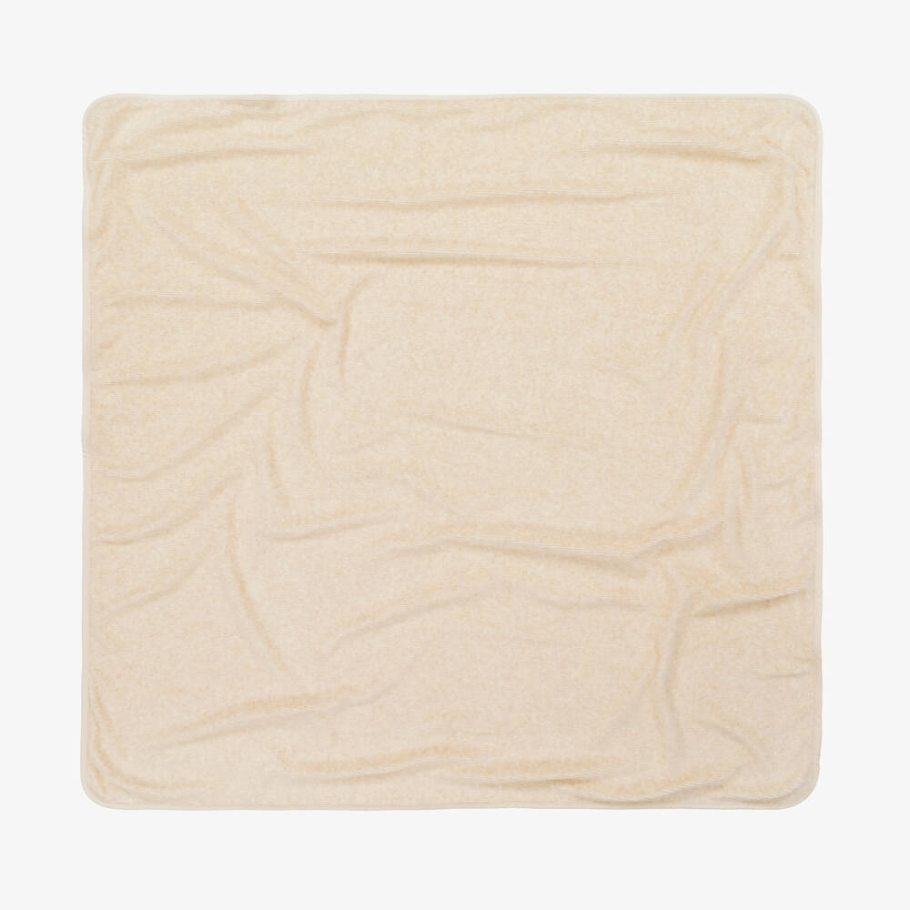 Laranjinha-Girls Beige Botanical Cotton Throw | Childrensalon Outlet