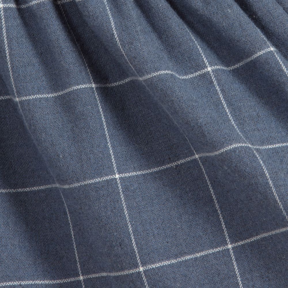 Шик от Laranjinha-Girls Blue Check Cotton Dress | Childrensalon Outlet