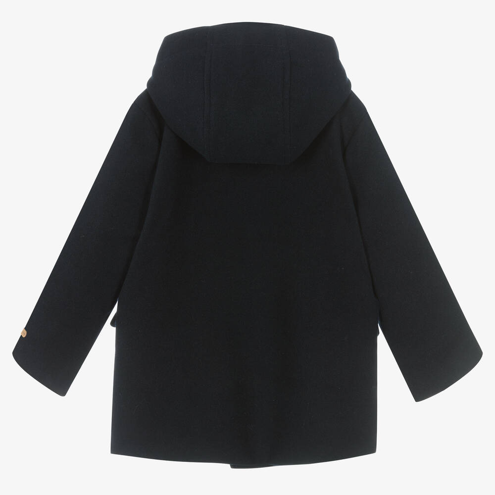 Laranjinha-معطف دافل لون كحلي للبنات | Childrensalon Outlet