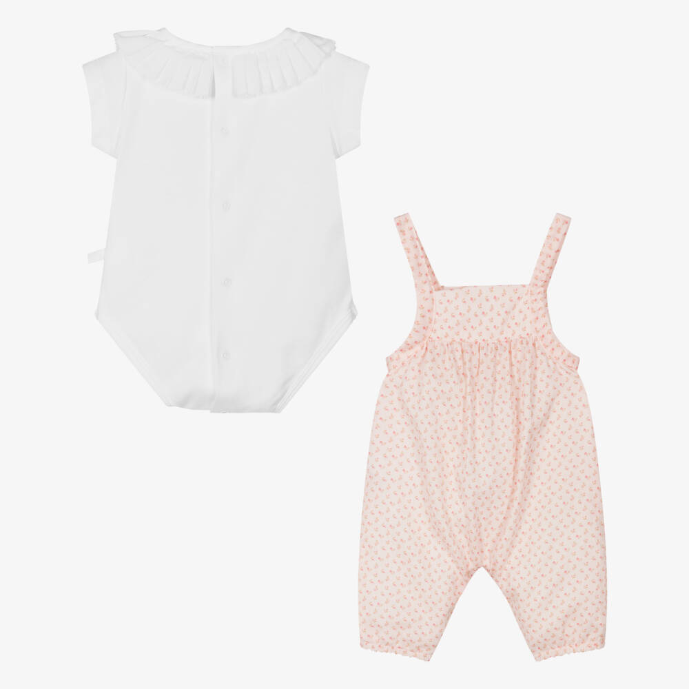 Laranjinha-Цветочный комплект комбинезон для девочек | Childrensalon Outlet