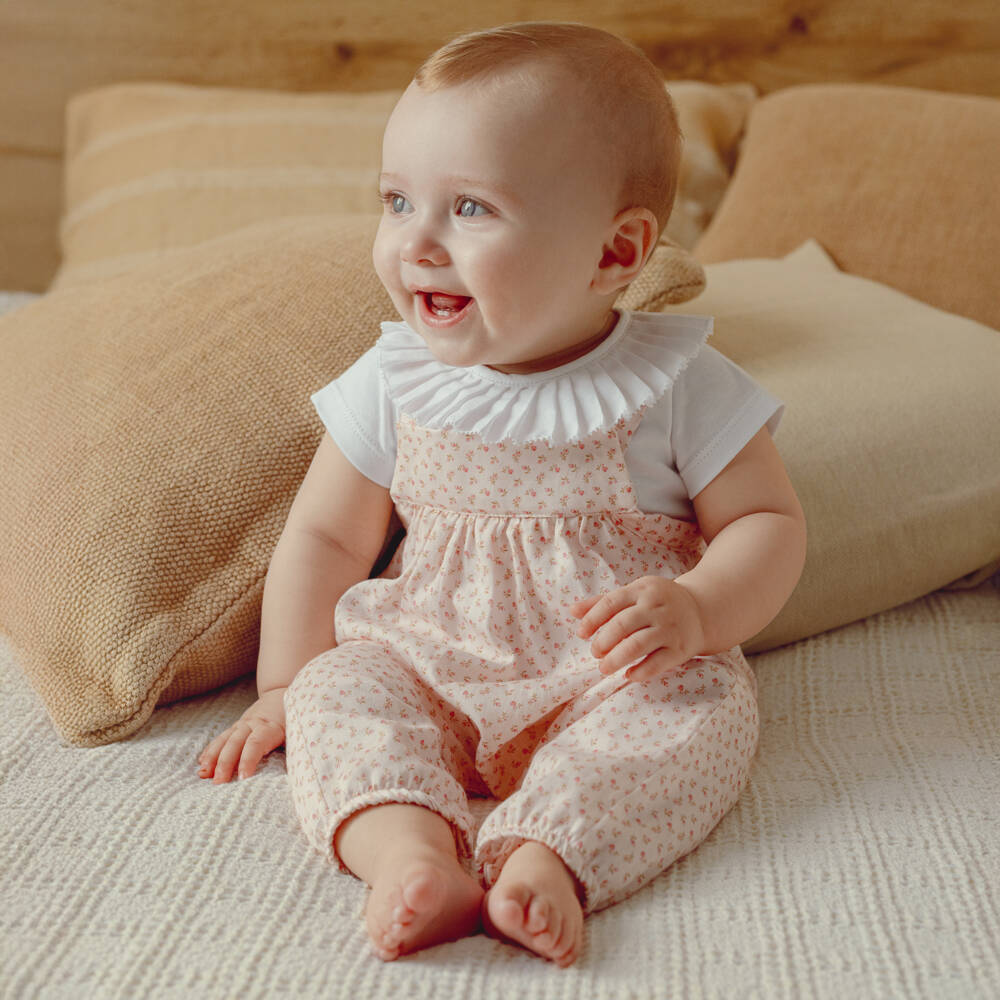 Laranjinha-Цветочный комплект комбинезон для девочек | Childrensalon Outlet